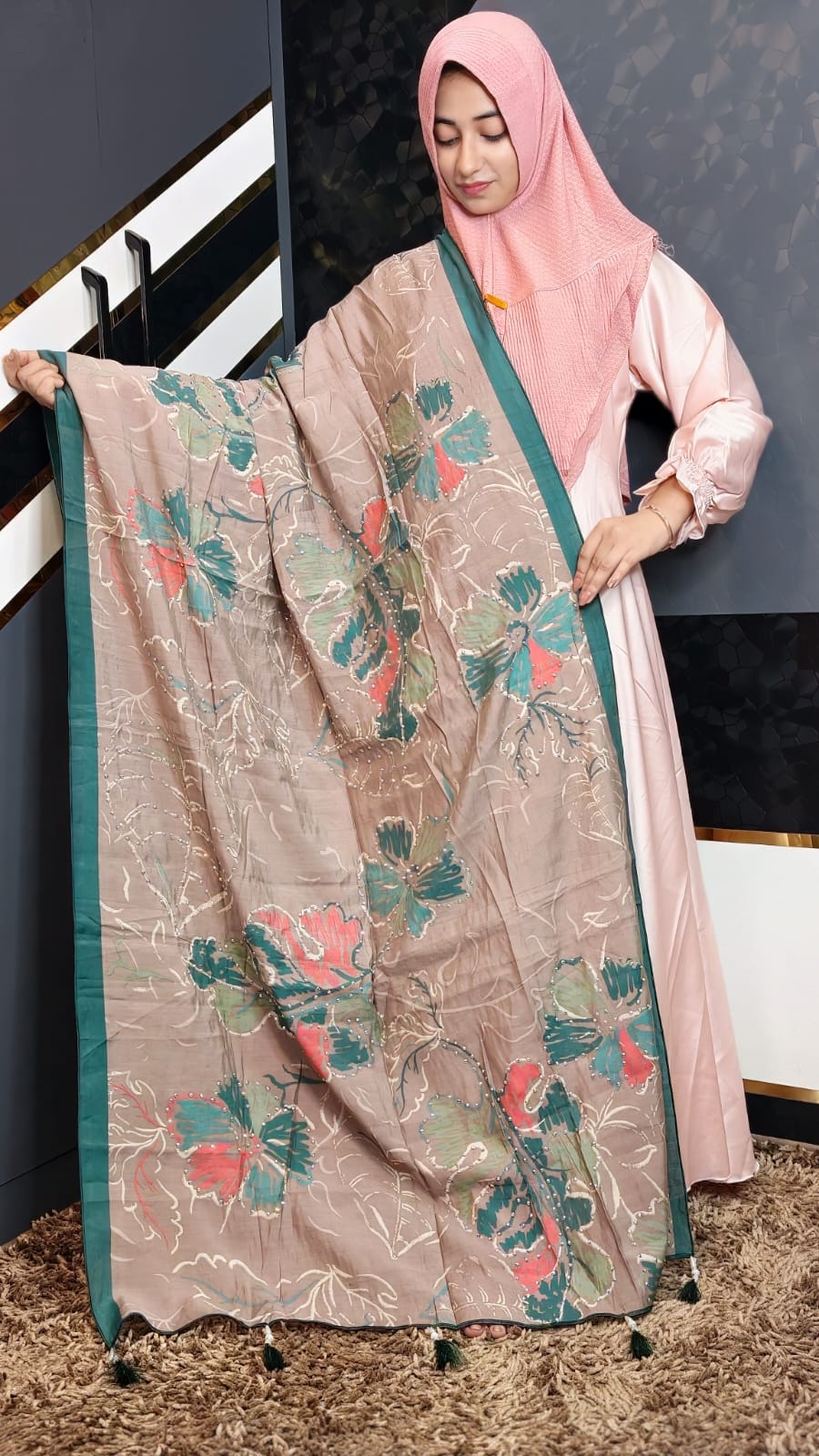 DIGITAL FOIL LATKAN DUPATTA