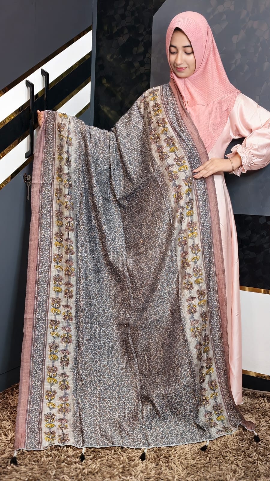 DIGITAL FOIL LATKAN DUPATTA