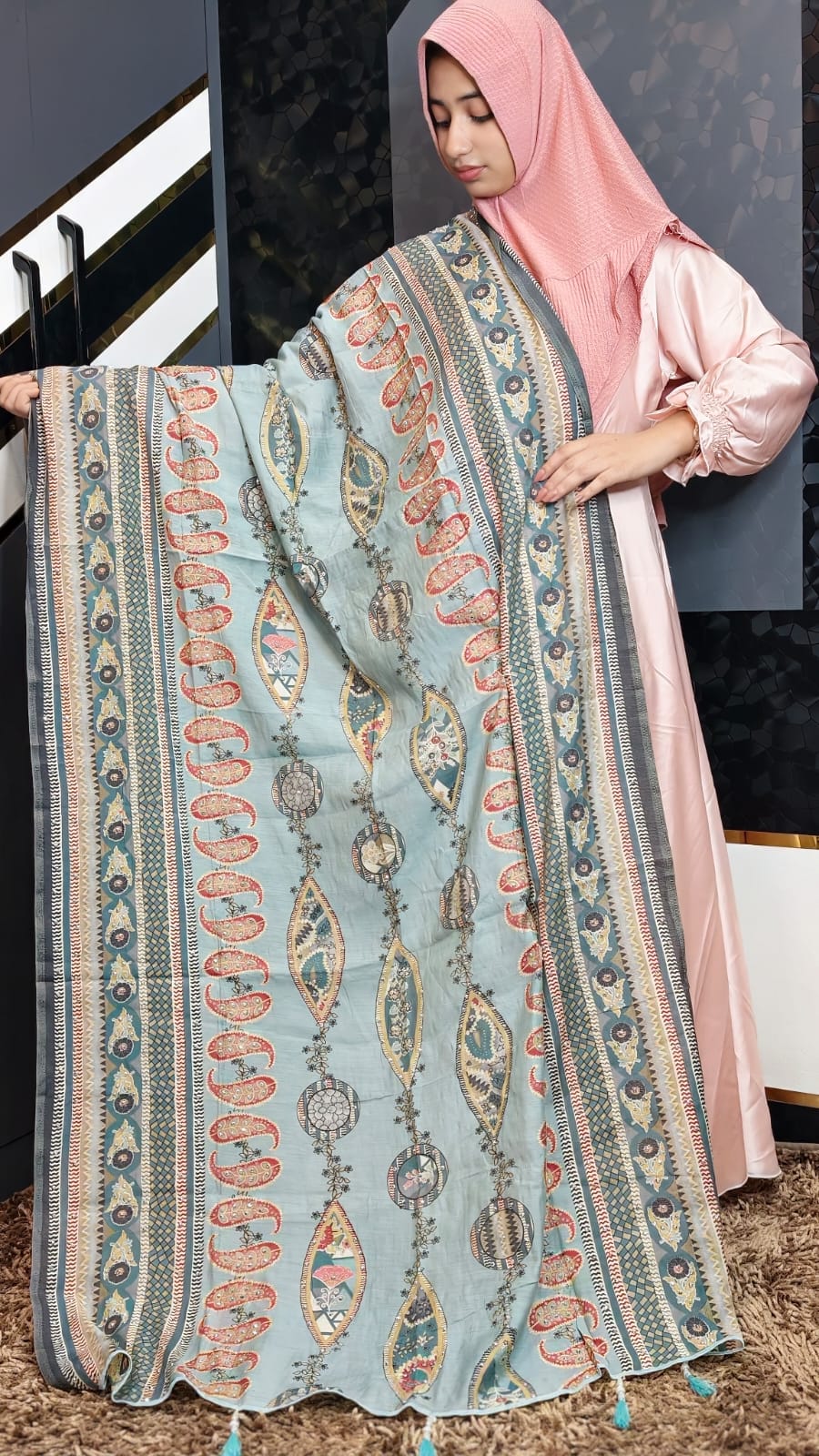 DIGITAL FOIL LATKAN DUPATTA