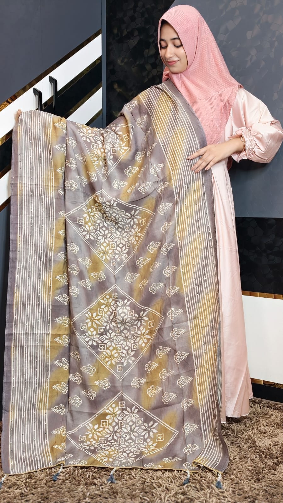 DIGITAL FOIL LATKAN DUPATTA