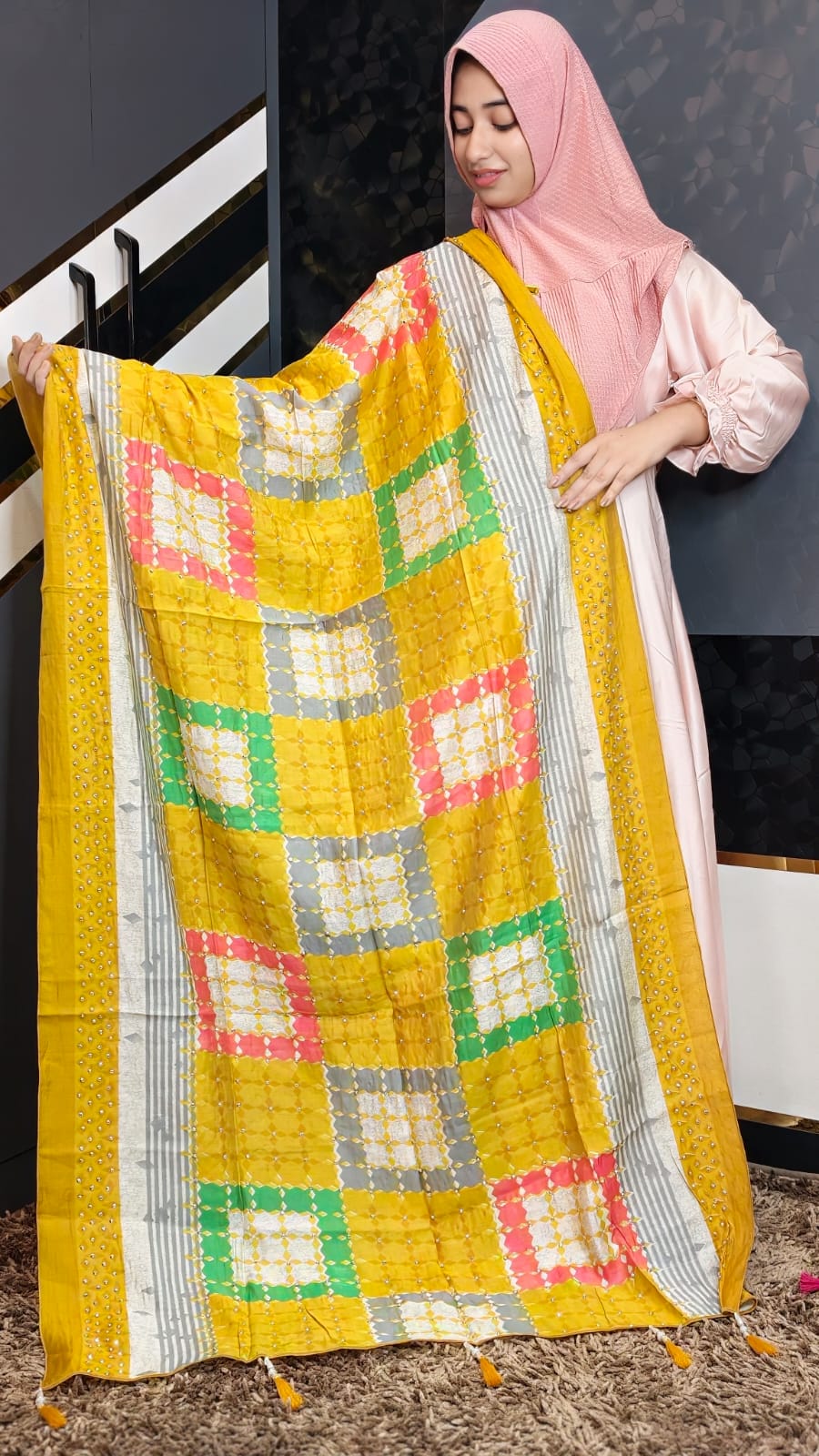 DIGITAL FOIL LATKAN DUPATTA