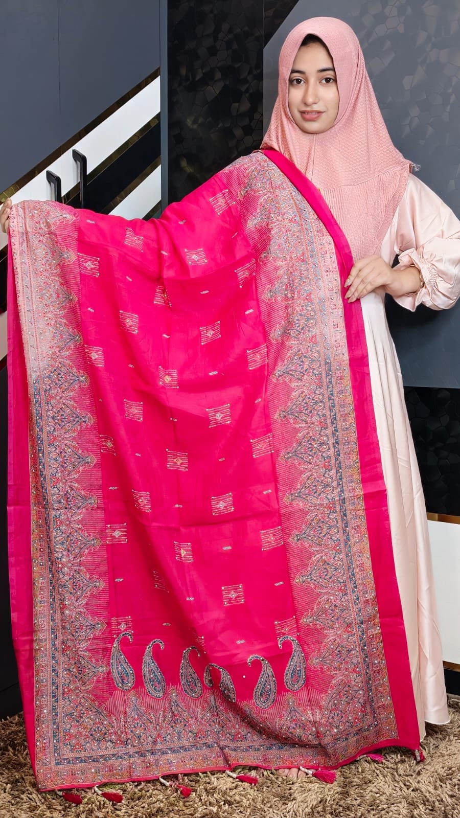 DIGITAL FOIL LATKAN DUPATTA